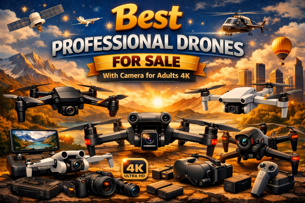 Best Professional Drones for Sale With Camera for Adults 4k