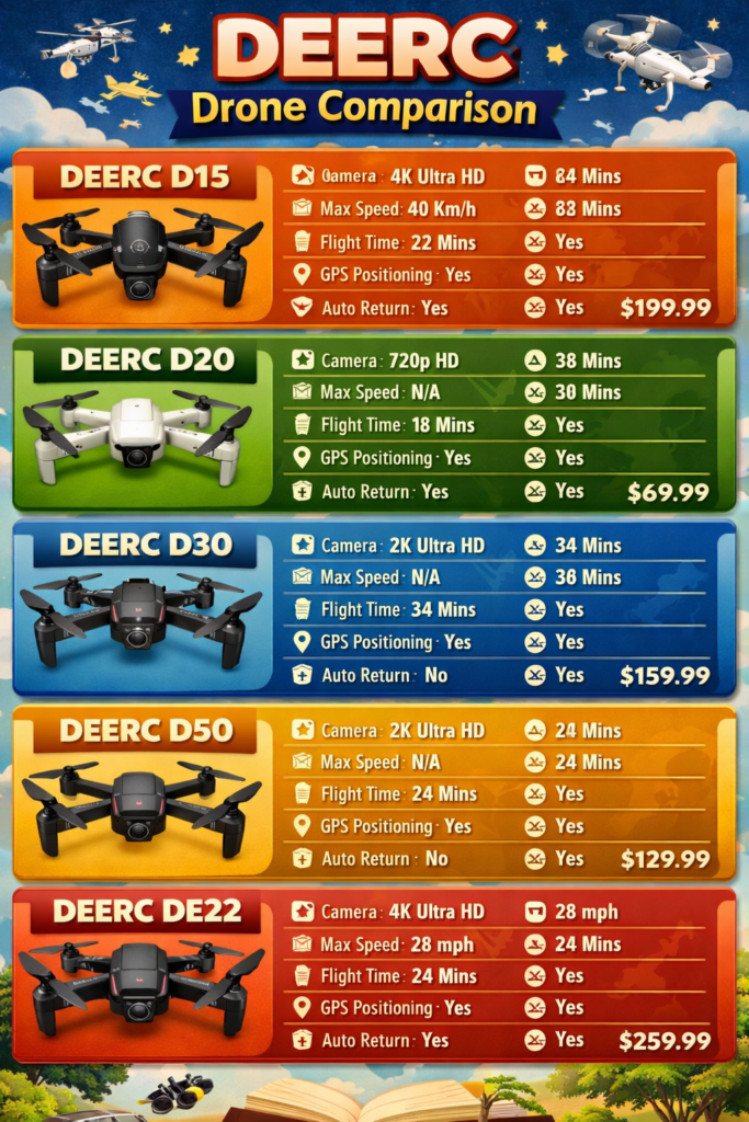 Deerc Drones