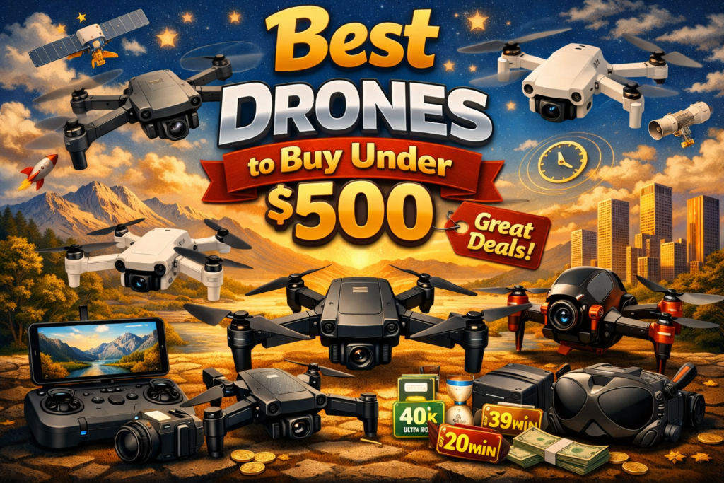 Best Drones to Buy Under $500