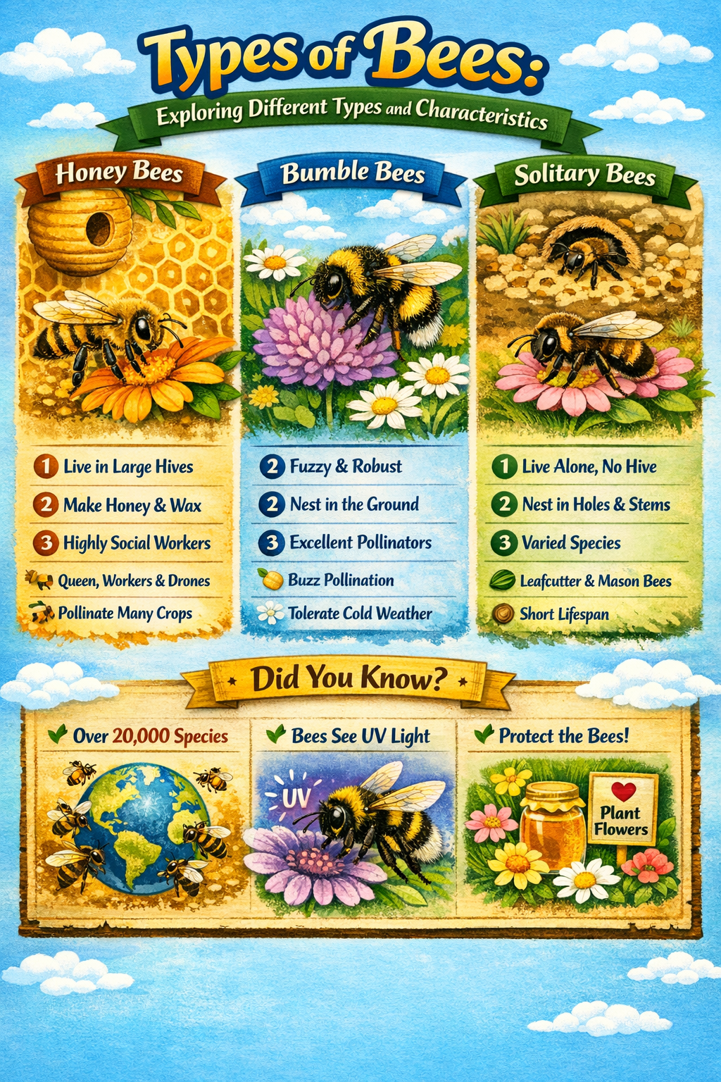 Bees: Exploring Different Types and Characteristics