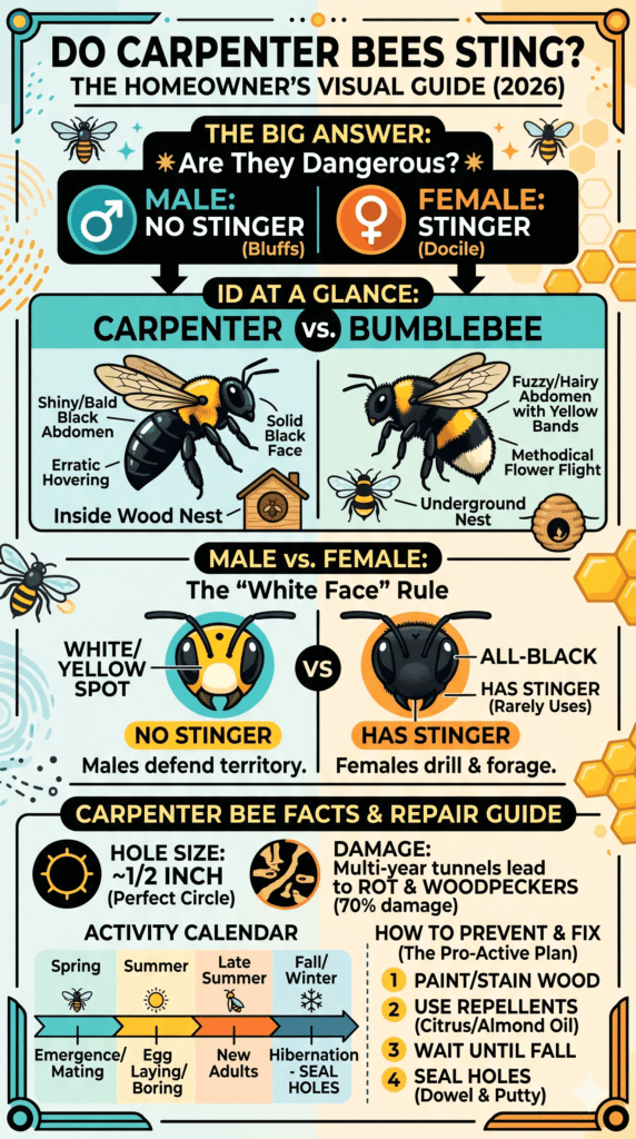  Carpenter Bee difference