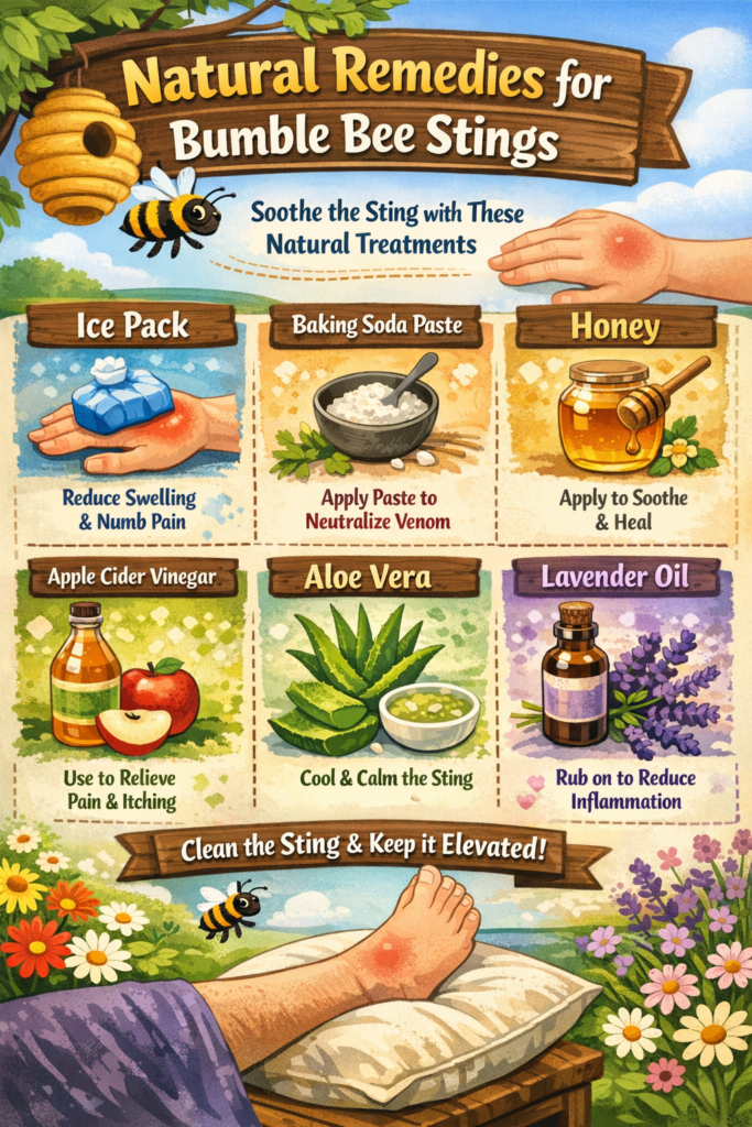 Natural Remedies for Bumble Bee Stings