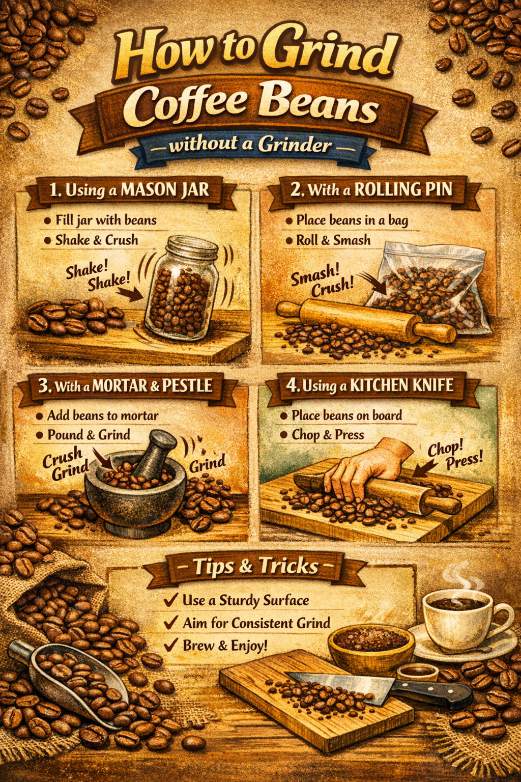 No Grinder?
