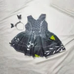 Adorable Style and Comfort in Our Cotton Black Frock