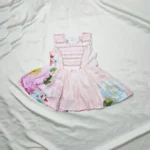 Pink Floral Frock: Blooming Beauty for Little Blossoms