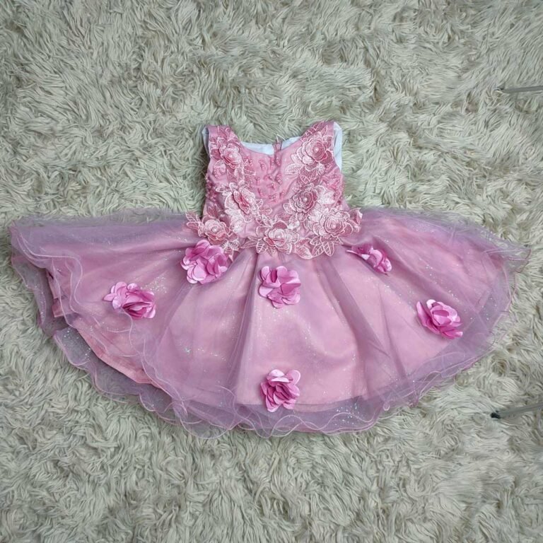 Pink Fairy Frock with Roses