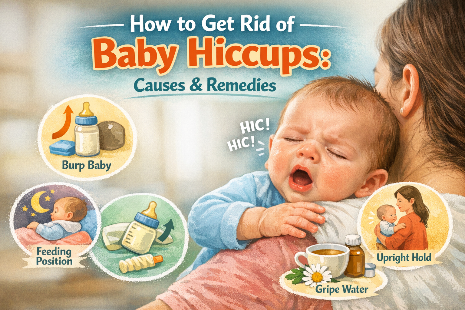 Baby Hiccups how to stops them?