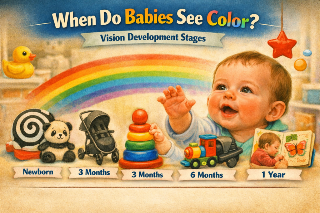 When Do Babies See Color? Vision Development