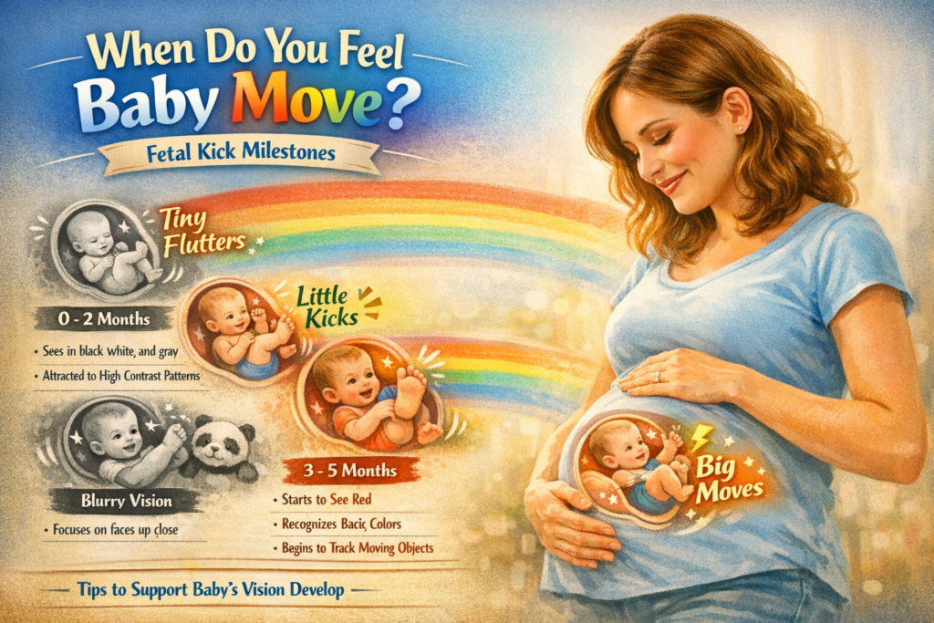 When Do You Feel Baby Move Inside Mother's Womb?