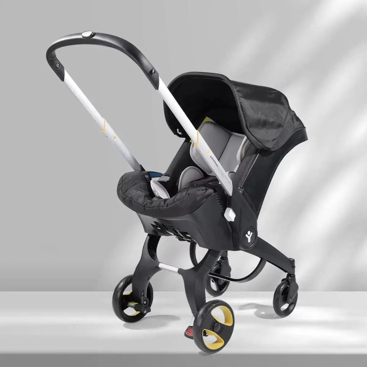 Baby Stroller Car Seat Newborn Lightweight Pram Cart Two-way With Easy Foldable 3 in 1
