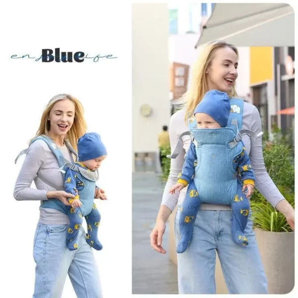 Baby Waist Carrier, 3-in-1 Sling with Adjustable Waist Support, Lightweight Hip Seat for Hands-Free Parenting, Machine Washable