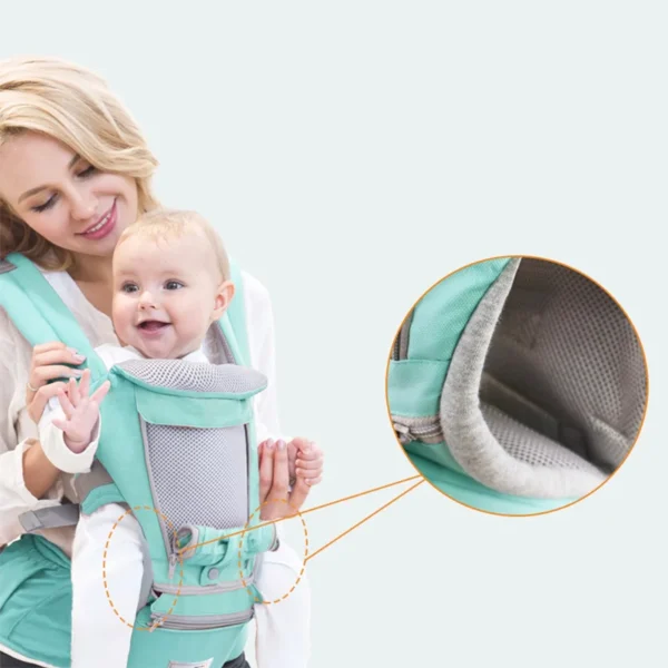 INSULAR Baby Carrier Comfortable Kids Hipseat Go Out Children Wrap Carrier Multi-functional Infant Sling Front Facing Pad 0-3Y
