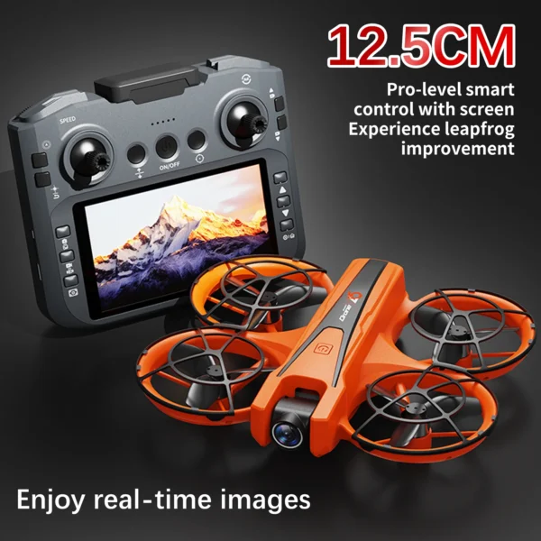 2025 New YL105 Drone 8K HD 4.3" Remote Control Headless Mode Helicopter 360° Flip Quadcopter Toys Mini Drone Fors Kid Toy Gifts