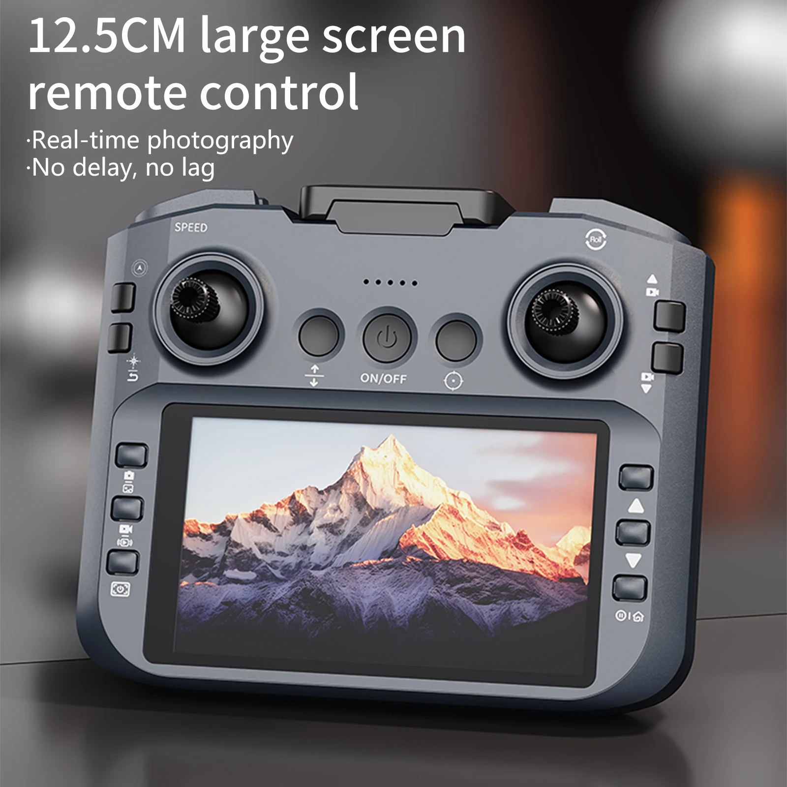 YL05 HD Camera Drone LCD RC Screen Remote Control Brushless FPV UAV Optical Flow Positioning 360° Flip Quadcopter Helicopter Toy - Image 5