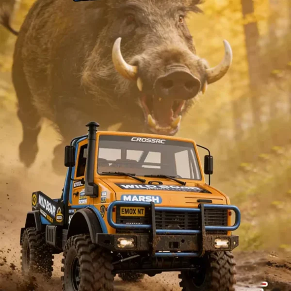 Cr 1/8 Emox Nt Wild Boar Rc Car Remote Control Electric Off Road Rainforest Crossing Mud Rally Off Road Climbing Vehicle Model