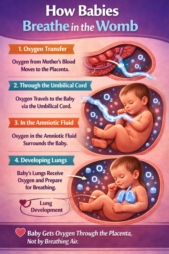 How Do Babies Breathe in the Womb?