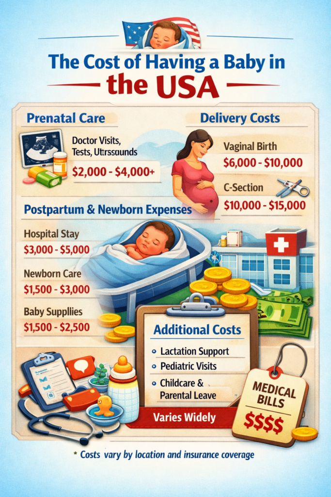 How Much Does It Cost to Have a Baby in the USA