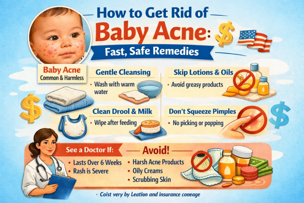 How to Get Rid of Baby Acne: Fast, Safe Remedies