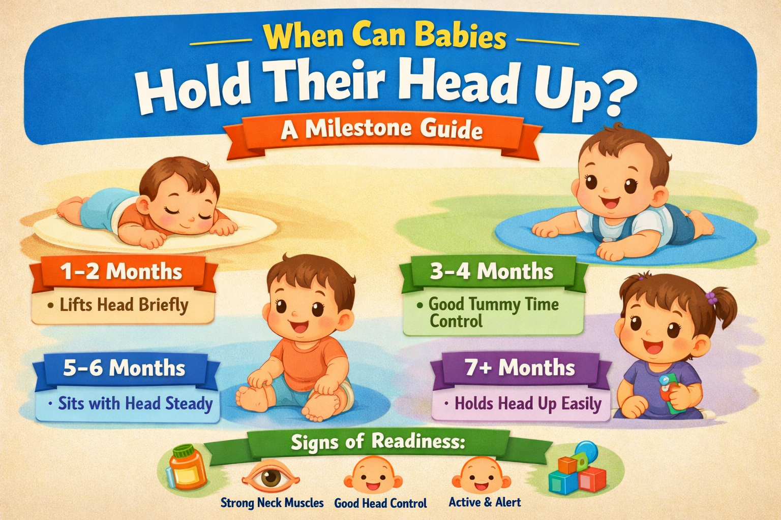 When Can Babies Hold Their Head Up?