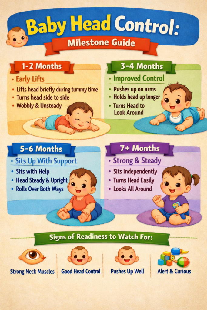When Can Babies Hold Their Head Up? 