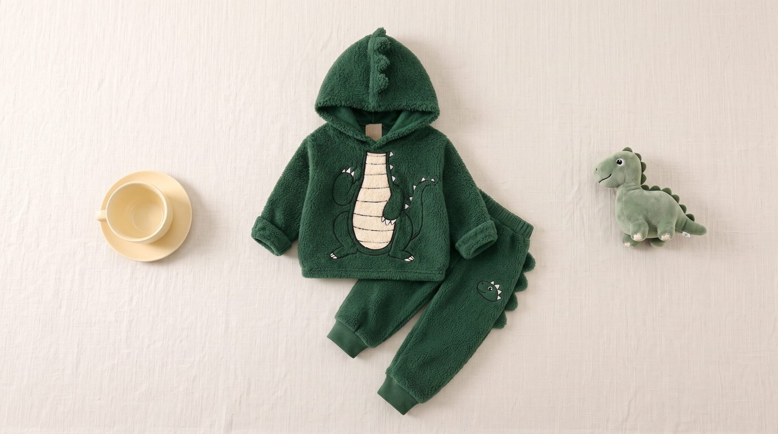 Green Dino Plush Hoodie & Pent set Green-Dino-Plush-Hoodie-Pent-set-scaled